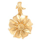 22K Yellow Gold Daisy Flower Pendant