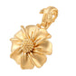 22K Yellow Gold Daisy Flower Pendant