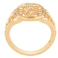 22K Yellow Gold Dome Filigree Ring
