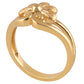 22K Yellow Gold Blooming Daisy Ring