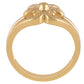 22K Yellow Gold Blooming Daisy Ring